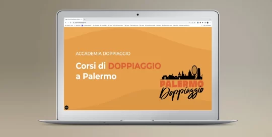 Sito web e branding Accademia di Doppiaggio