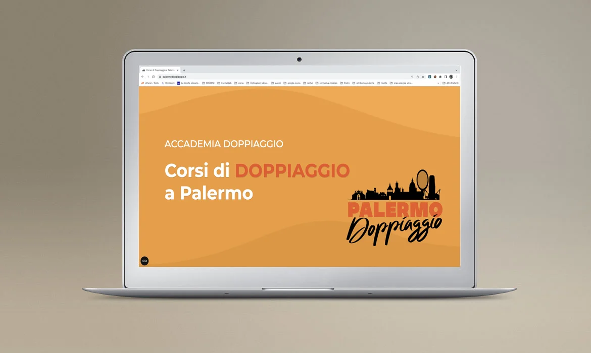 Sito web e branding Accademia di Doppiaggio