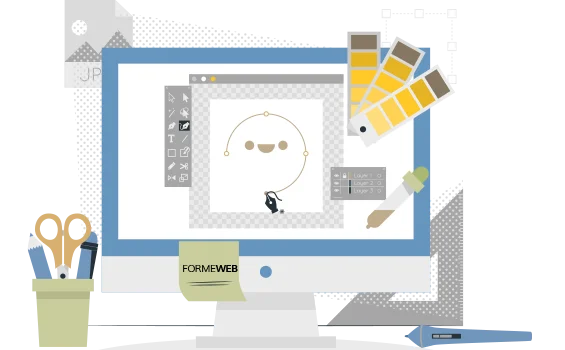 Grafica coordinata aziendale e brand identity, progettazione logo e materiali di comunicazione online e offline