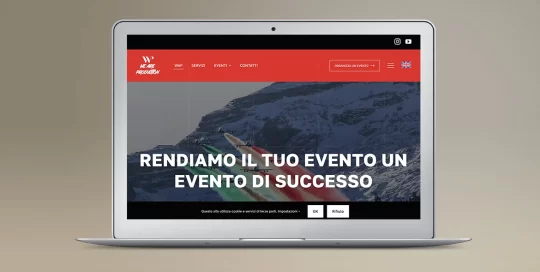 Sito web Wap We Are Production – produzione e comunicazione