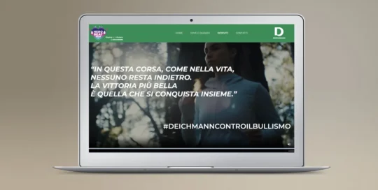 Hero Beat Run – Landing Page evento sportivo contro il bullismo